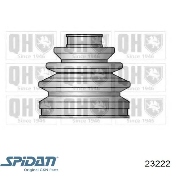 Пильник ШРУСа внутрішній 23222 GKN-Spidan