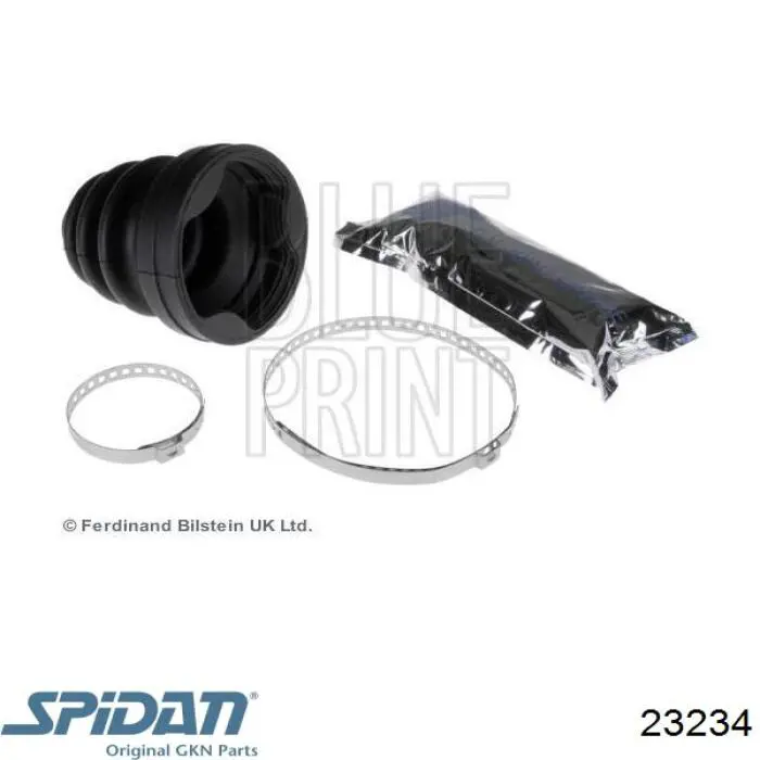 Купити 23234 GKN-Spidan Пильник шарніра кутових швидкостей внутрішній передній