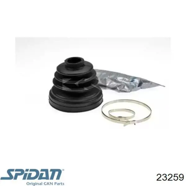 Купити 23259 GKN-Spidan Пильник шарніра кутових швидкостей внутрішній передній