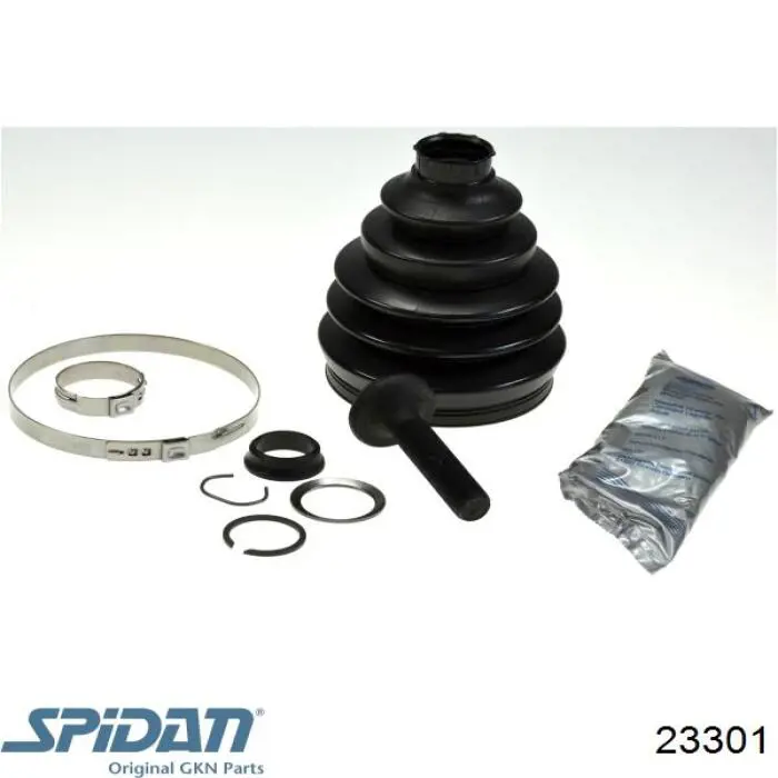 Піввісь передня, права GKN-Spidan 23301 ціна, від 80.68 USD