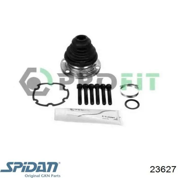 Пильник ШРУСа внутрішній 23627 GKN-Spidan