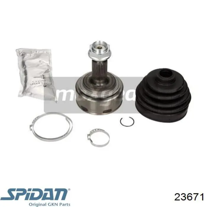 Купити 23671 GKN-Spidan Шарнір приводу зовнішній