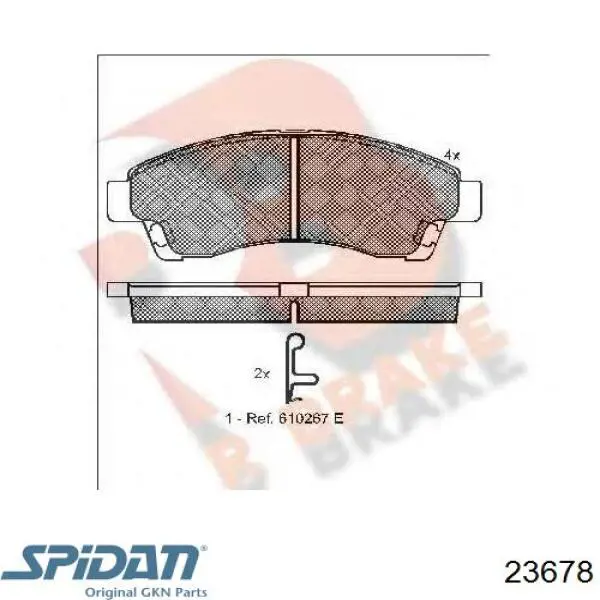 Пильник гранати внутрішній, передній півосі GKN-Spidan 23678 ціна, від 7.17 USD