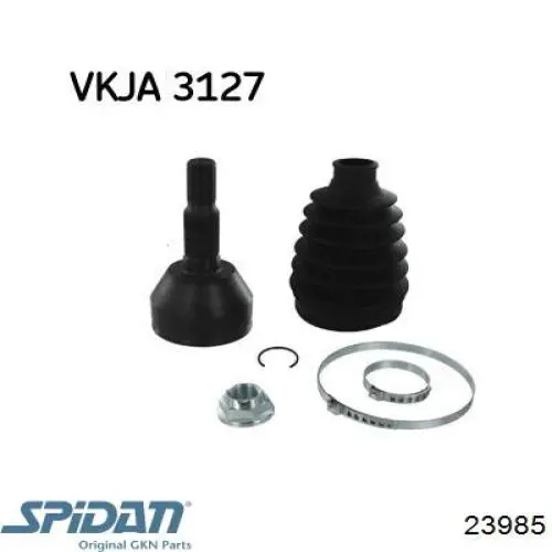 ШРУС зовнішній передній 23985 GKN-Spidan