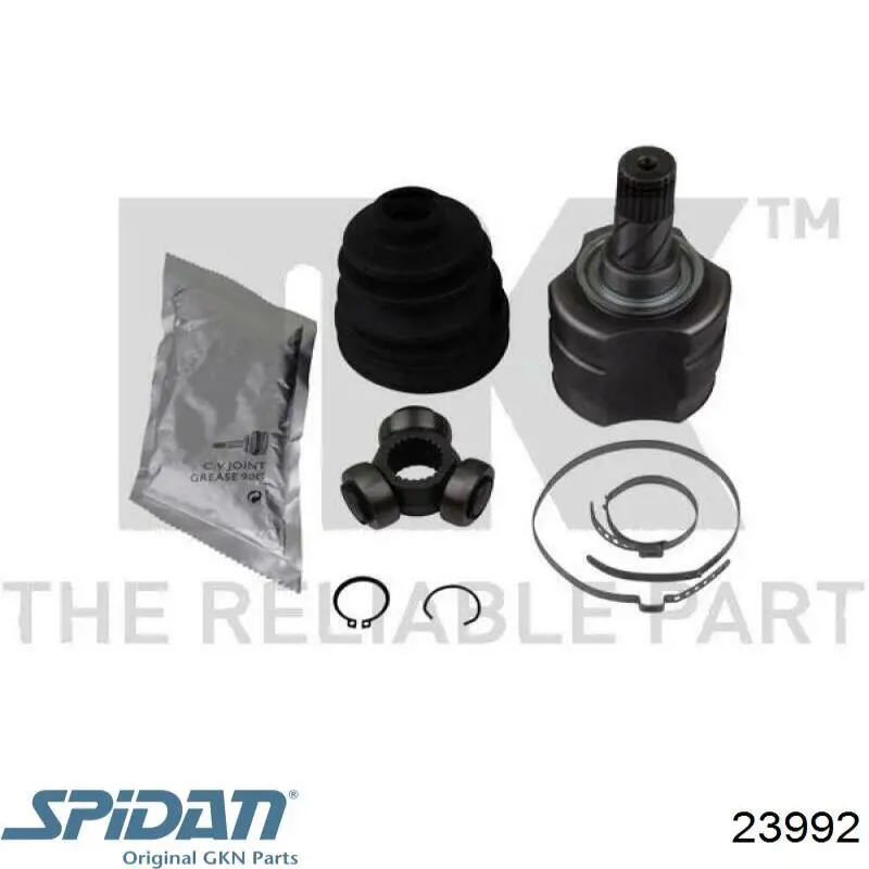 Граната колісна GKN-Spidan 23992 ціна, від 30.65 USD