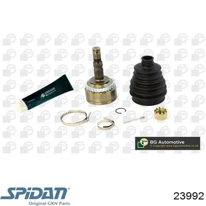 ШРУС зовнішній передній 23992 GKN-Spidan
