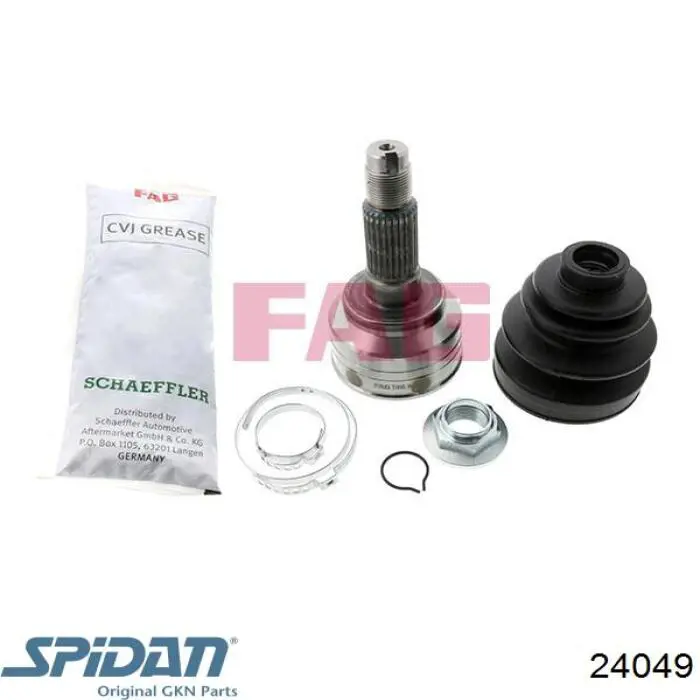 Купити 24049 GKN-Spidan Шарнір приводу зовнішній