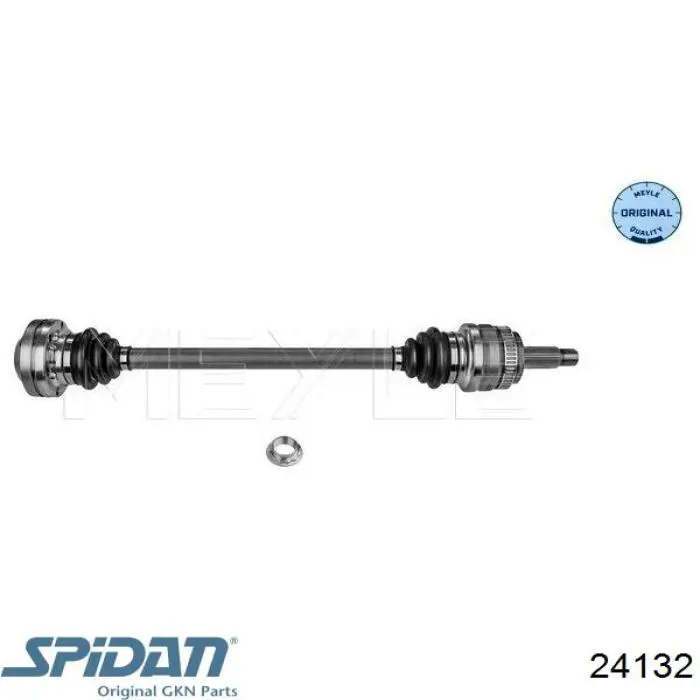 Піввісь задня, права 24132 GKN-Spidan