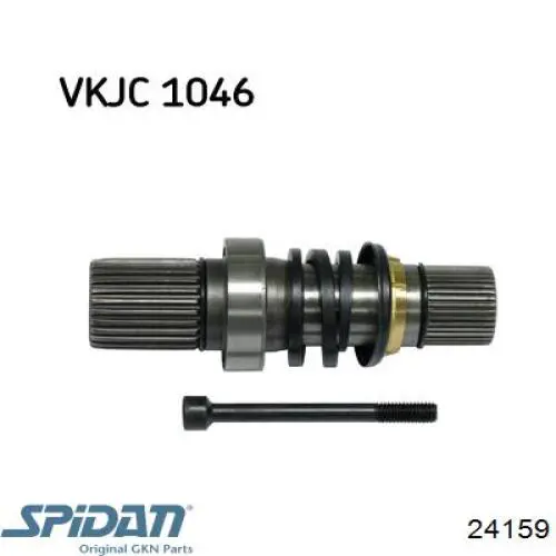 24159 GKN-Spidan Привід лівий