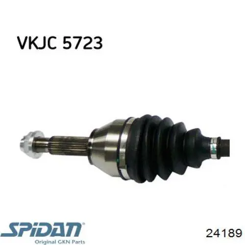 1697490 Ford Привід передній правий