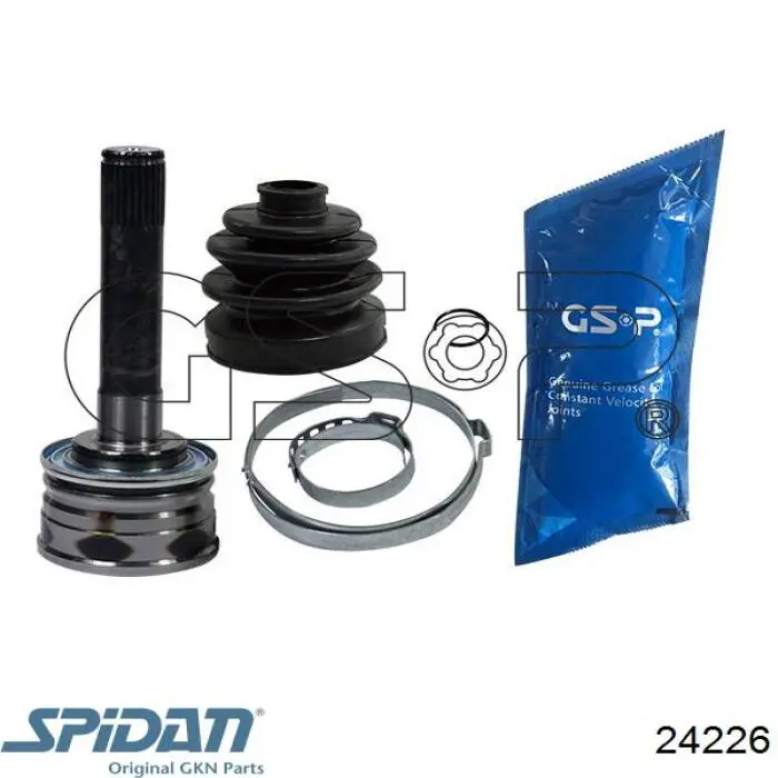 ШРУС зовнішній GKN-Spidan 24226