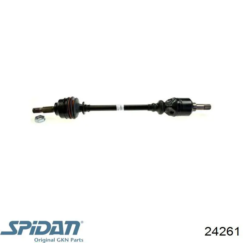 Ліва піввісь 24261 GKN-Spidan