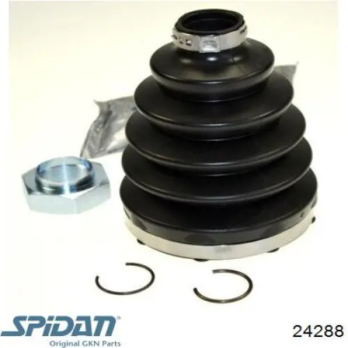 Купити 24288 GKN-Spidan Пильник шарніра кутових швидкостей внутрішній передній