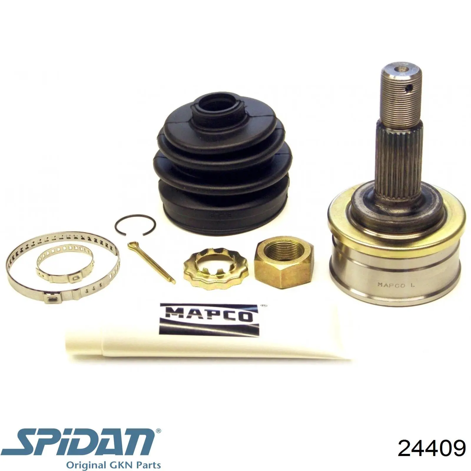 Купити 24409 GKN-Spidan Шарнір приводу зовнішній