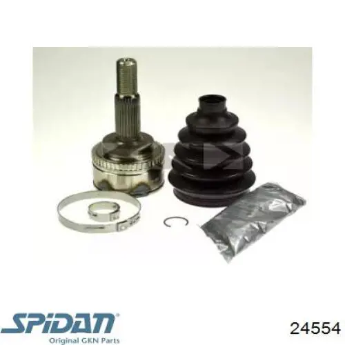 ШРУС зовнішній GKN-Spidan 24554