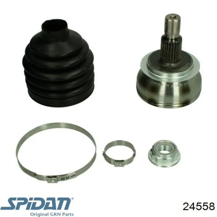 ШРУС зовнішній GKN-Spidan 24558