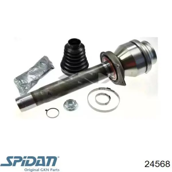 ШРУС внутрішній, передній, правий GKN-Spidan 24568