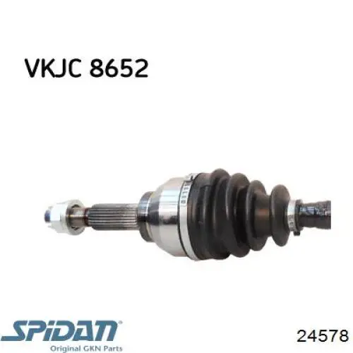 Ліва піввісь 8200726970 Renault (RVI)
