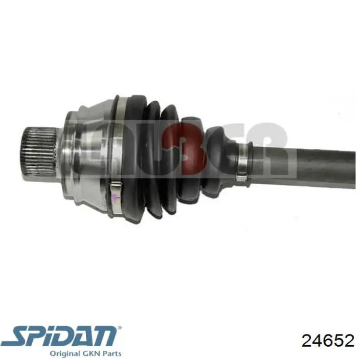 24652 GKN-Spidan Піввісь (привід) передня