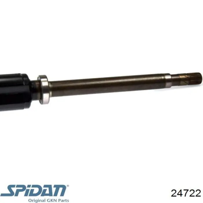 Піввісь передня, права GKN-Spidan 24722 ціна, від 90.10 USD