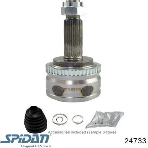 Купити 0024733 GKN-Spidan Шарнір приводу зовнішній