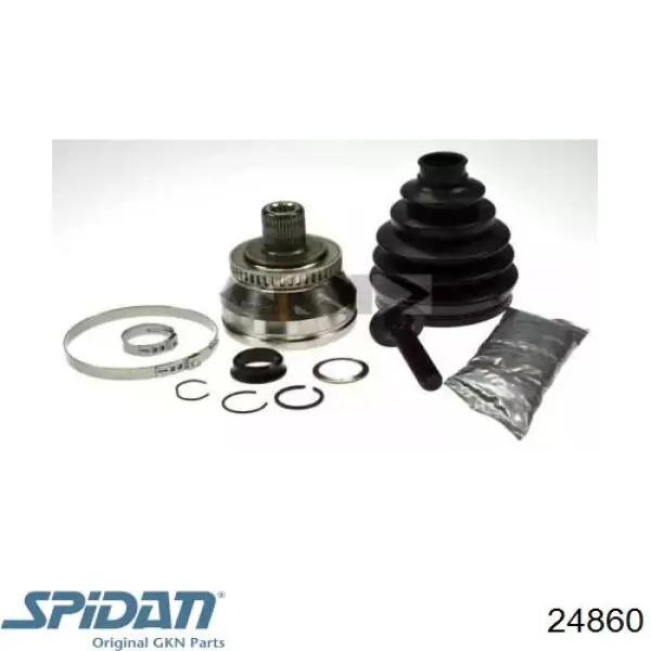 ШРУС зовнішній GKN-Spidan 24860