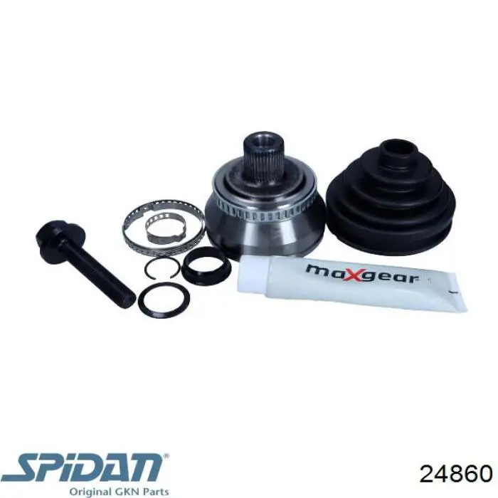 ШРУС зовнішній передній 24860 GKN-Spidan