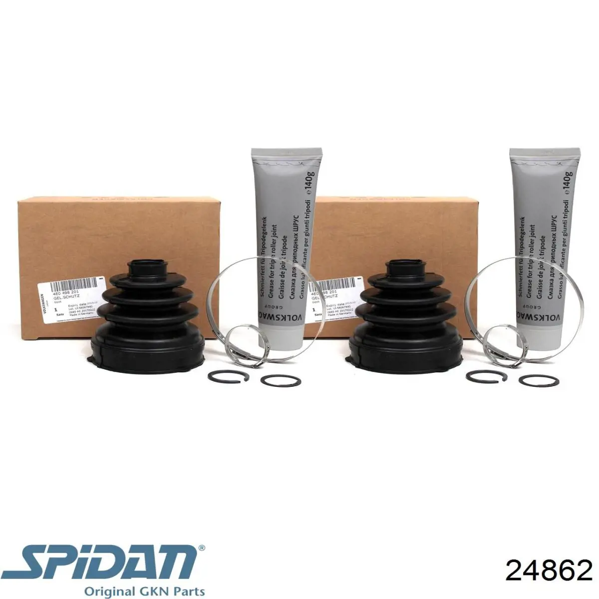 Пильник ШРУСа внутрішній 24862 GKN-Spidan
