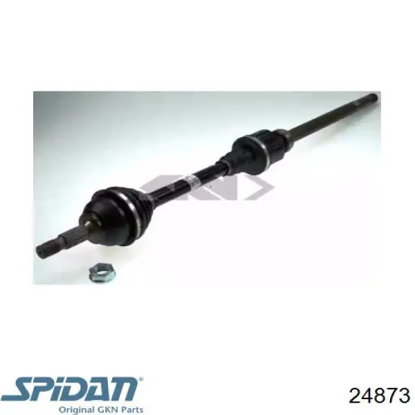 24873 GKN-Spidan Привід передній правий
