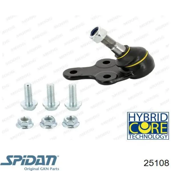 Купити 25108 GKN-Spidan Граната внутрішня, передня, ліва