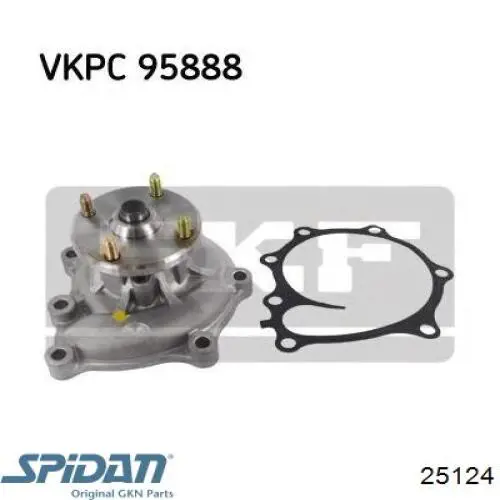 Купити 25124 GKN-Spidan Пильник шарніра приводу