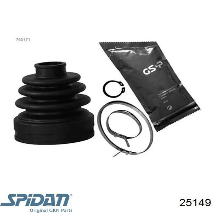 Купити 25149 GKN-Spidan Пильник ШРКШ внутрішній, лівий