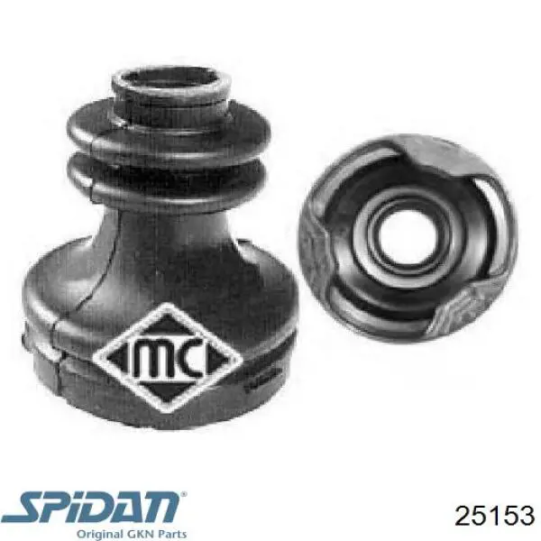 Пильник ШРУСа внутрішній 25153 GKN-Spidan