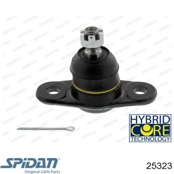 Піввісь передня ліва GKN-Spidan 25323