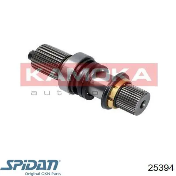 Вал приводу піввісь, проміжний GKN-Spidan 25394 ціна, від 34.97 USD