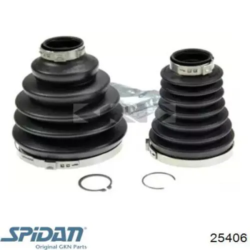 Купити 25406 GKN-Spidan Пильники ШРКШів задньої піввісі, комплект