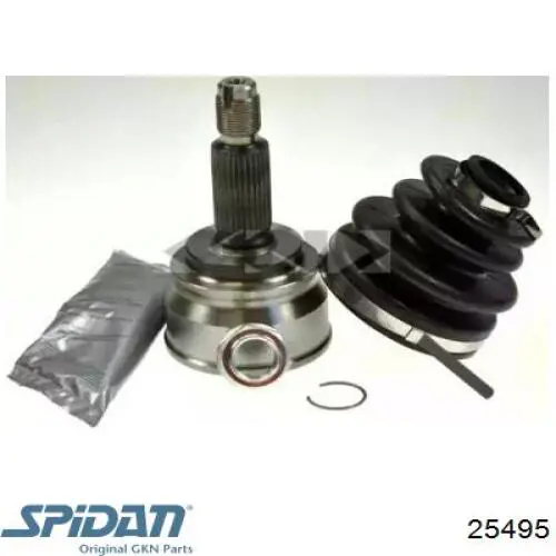 ШРУС зовнішній передній 25495 GKN-Spidan