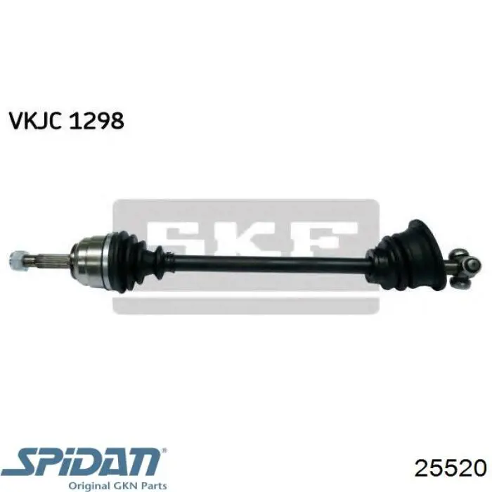 Пильник ШРУСа зовнішній 25520 GKN-Spidan