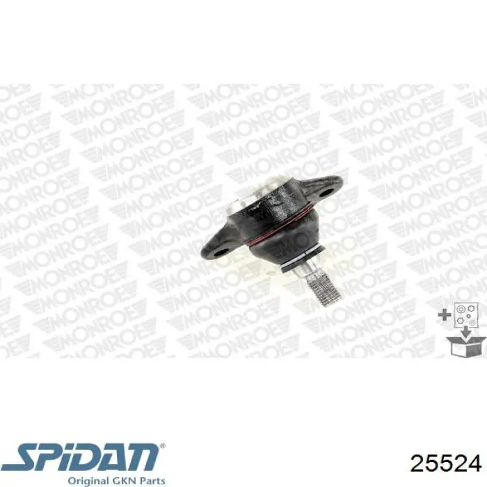 Пильник ШРУСа зовнішній 25524 GKN-Spidan