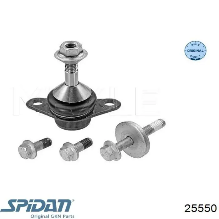 Купити 25550 GKN-Spidan Пильник шарніра кутових швидкостей внутрішній передній
