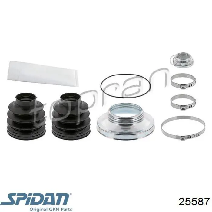 Купити 25587 GKN-Spidan Пильник ШРКШ зовнішній, задньої півосі