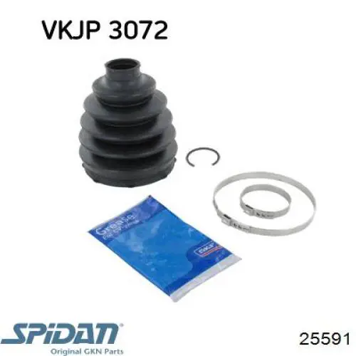 Купити 25591 GKN-Spidan Пильник шарніра приводу