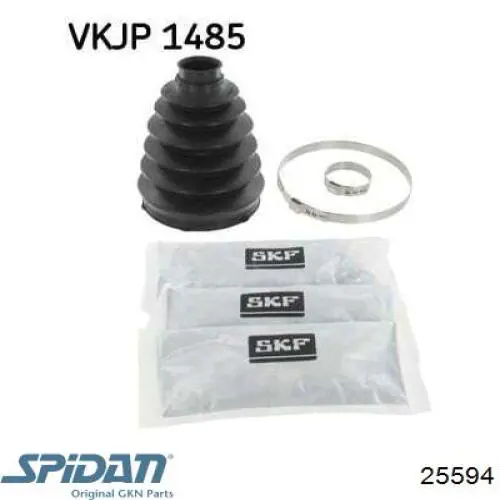 Пильник ШРУСа зовнішній 0025594 GKN-Spidan