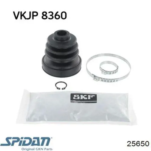 Купити 25650 GKN-Spidan Пильник шарніра приводу