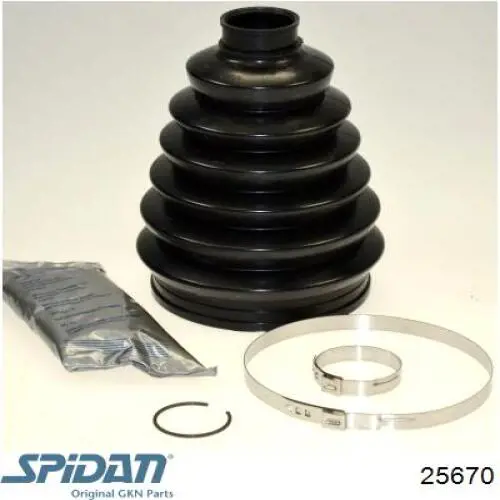 Пильник ШРКШ зовнішній GKN-Spidan 0025670