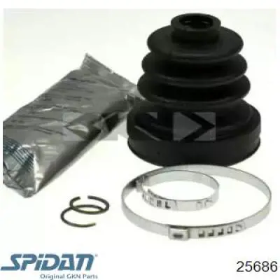 Купити 25686 GKN-Spidan Пильник шарніра кутових швидкостей внутрішній передній