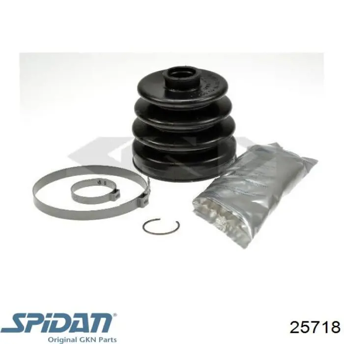 Купити 25718 GKN-Spidan Пильник шарніра кутових швидкостей внутрішній передній