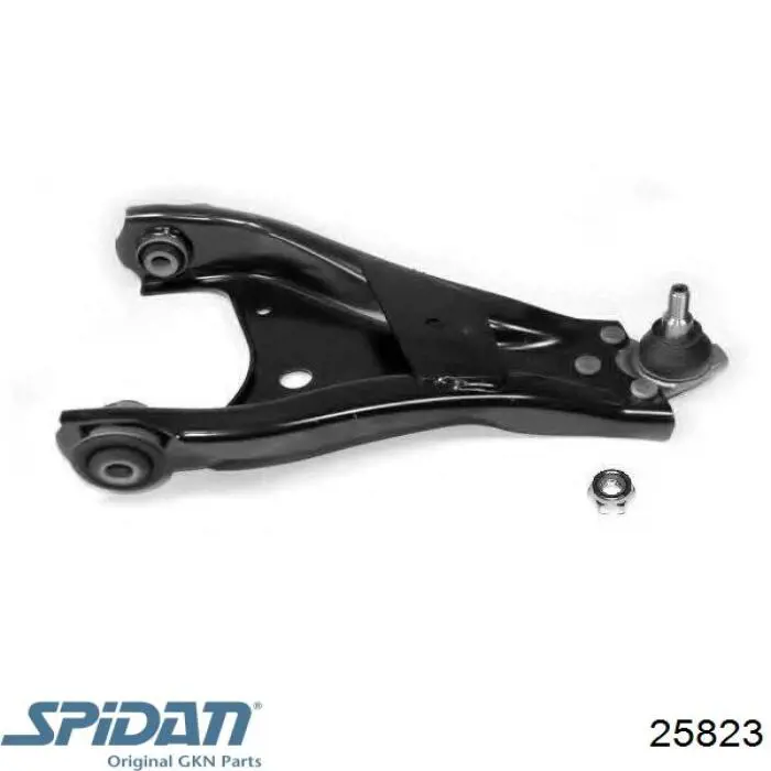Пильники ШРКШів передній піввісі, комплект 25823 GKN-Spidan
