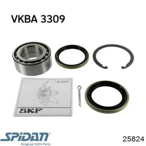 Купити 25824 GKN-Spidan Пильник шарніра приводу