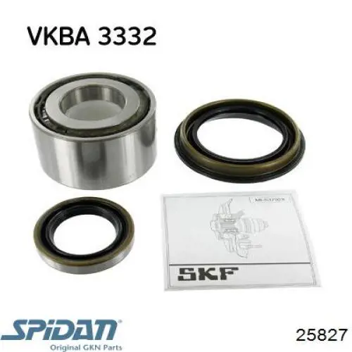 Купити 25827 GKN-Spidan Пильник шарніра кутових швидкостей внутрішній передній